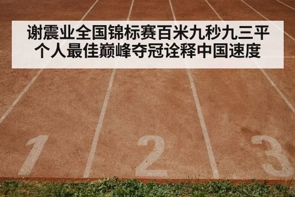 谢震业全国锦标赛百米九秒九三平个人最佳巅峰夺冠诠释中国速度
